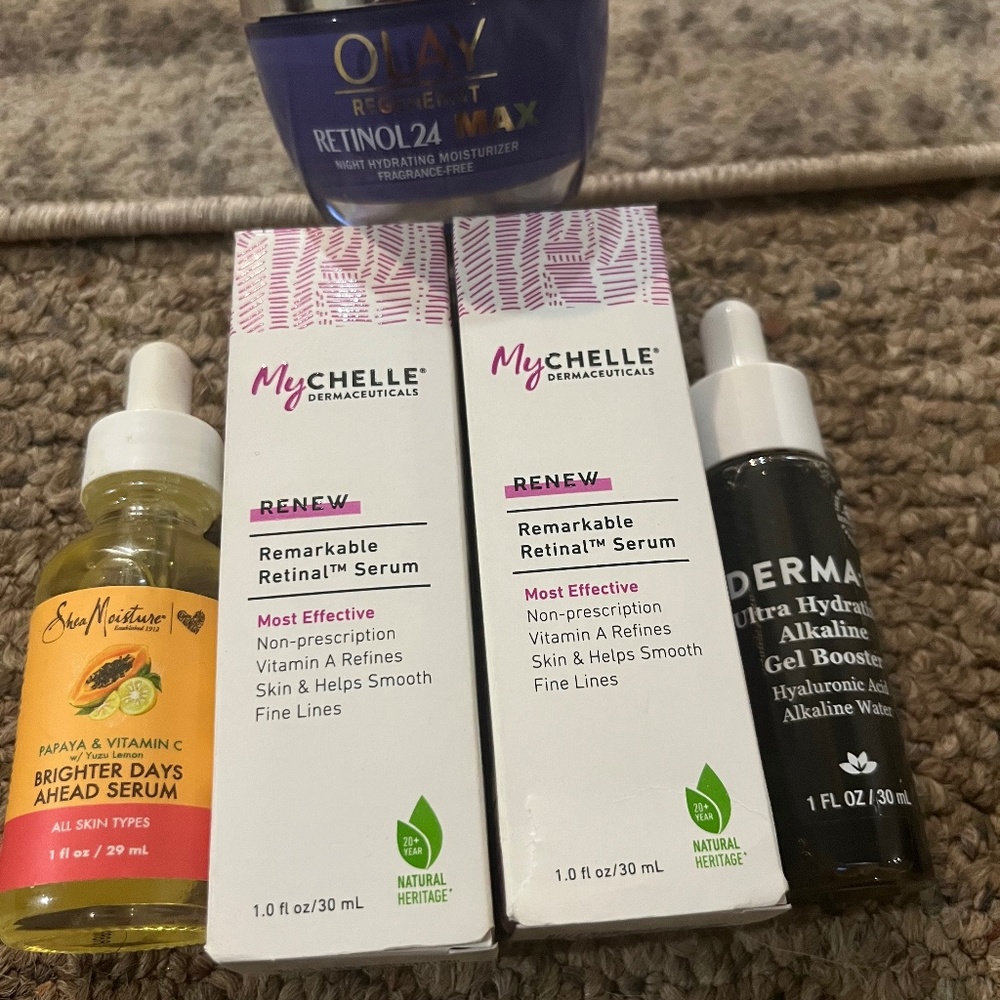 Unused Retinol products